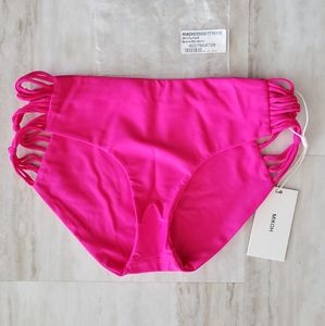 Mikoh Barcelona Bikini Bottoms Hot Pink